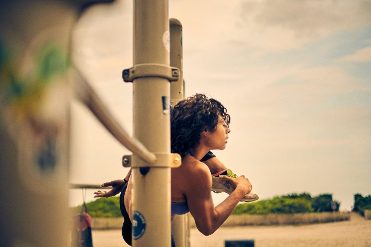 Sports photographer Thomas Faehnrich photographes a personal project series about the athletes at muscle beach miami