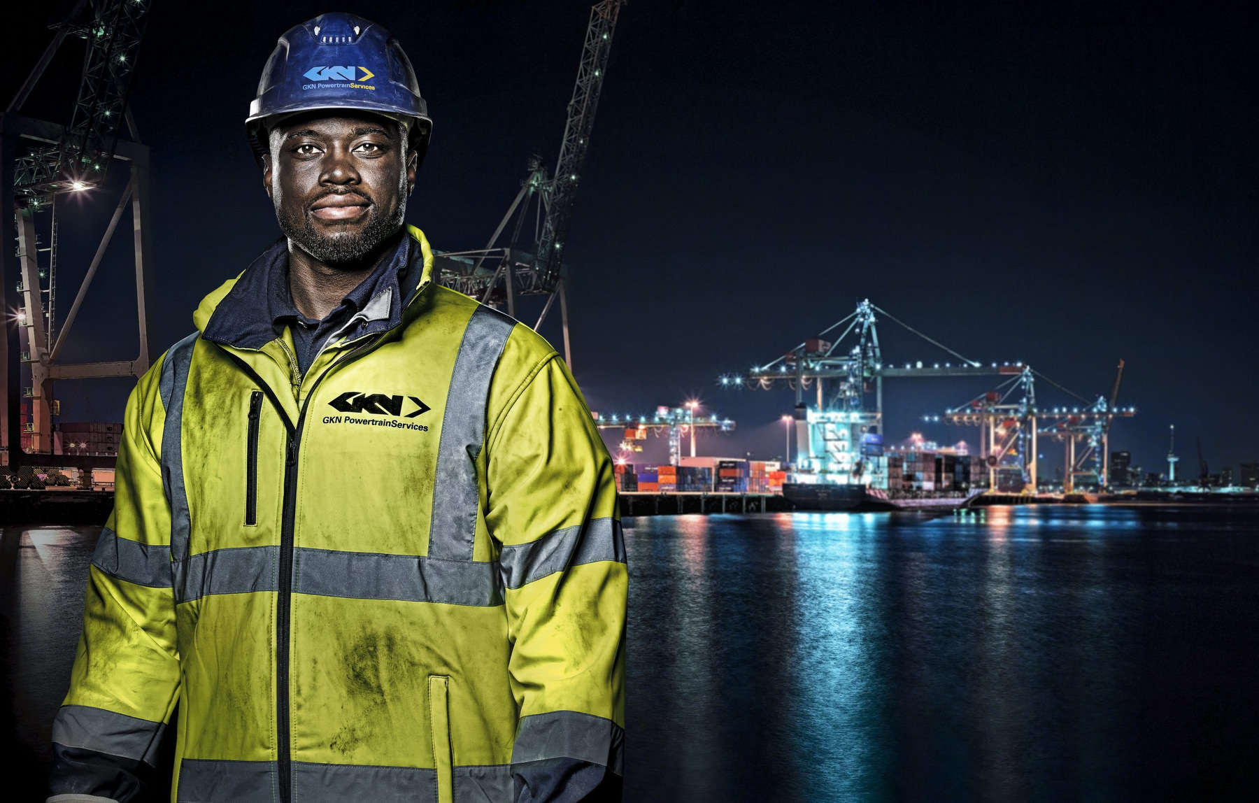 Business Fotograf Köln: Hafen Shooting bei Nacht