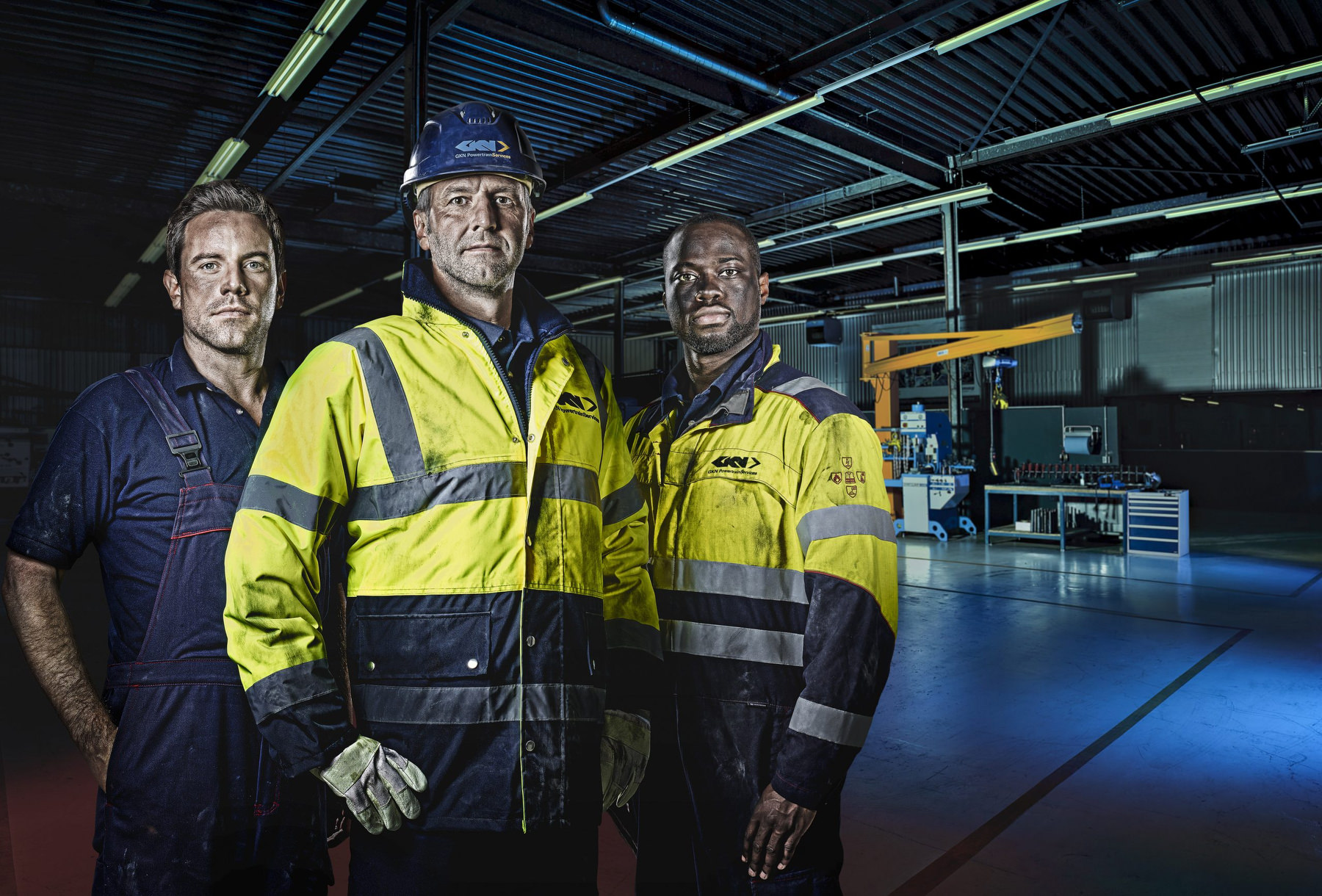 Business Fotograf Köln: Porträt Logistikmitarbeiter Hafen