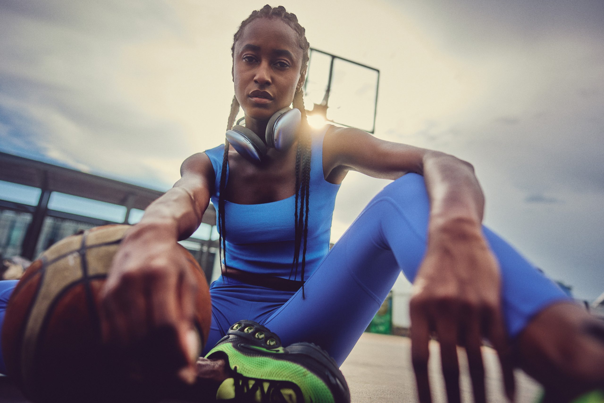 Sportlerin Fitness Workout